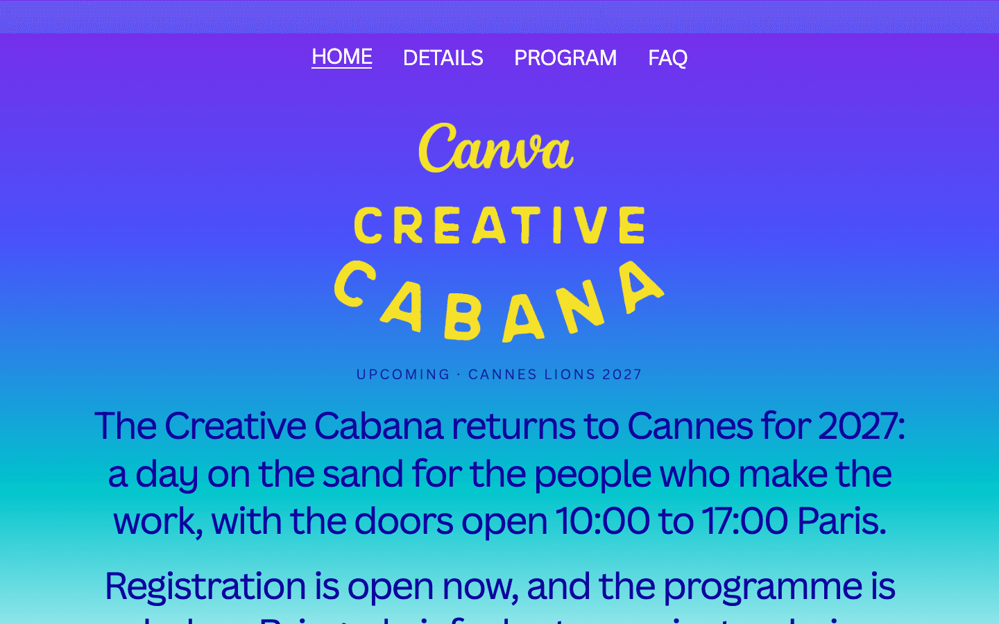 Canva Cannes concept preview