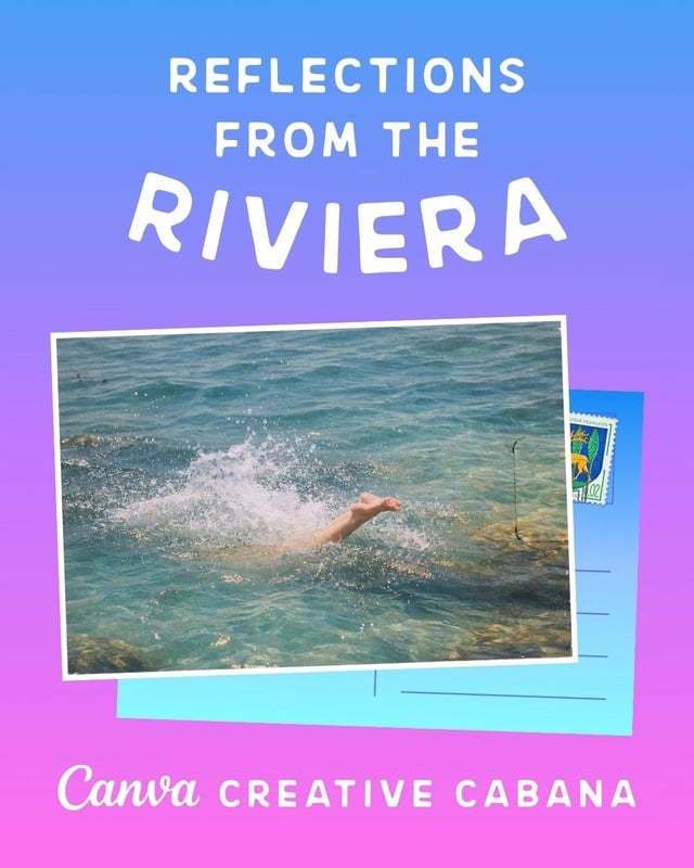 Reflections from the Riviera template